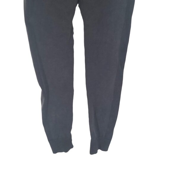 CURVES n COMBATBOOTS Women's Drawstring Elastic Waist Sweatpants Mid Rise DK Blu - Picture 5 of 8